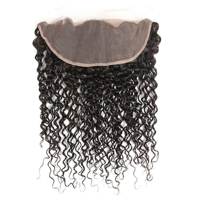 0.2 kg maagdelijke haarverlenging pruik met kant voorkant sluiting en 100% menselijk haar