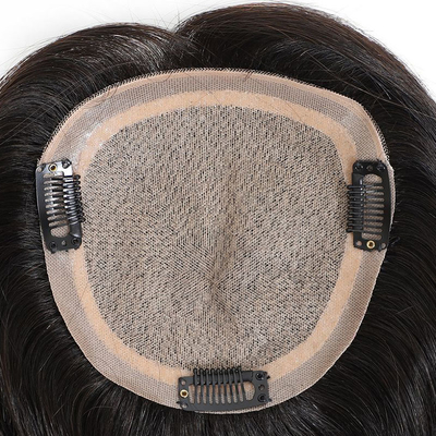 Vrouwen Heavy Density Toupee haarverlengingen met maagdelijk haar recht van de fabrikant