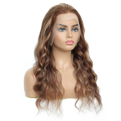 360 Full Lace Braziliaanse Perukjes voor Mensenhaar met Remy Hair Grade en 250g-450g Gewicht