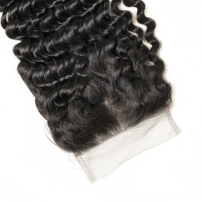 Mensenhaarverlengingen Bundels met kant sluiting Haarweefsel ENIGE weefsel 0,2 kg