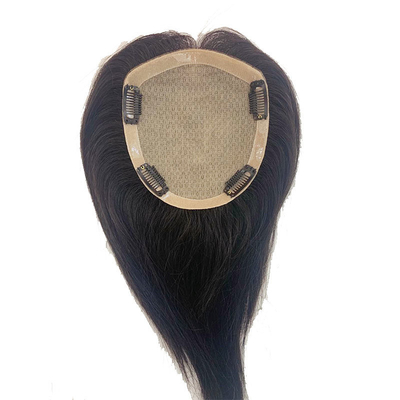 100% menselijk haar Toupee voor vrouwen High Grade Straight Hair Piece in Design Type