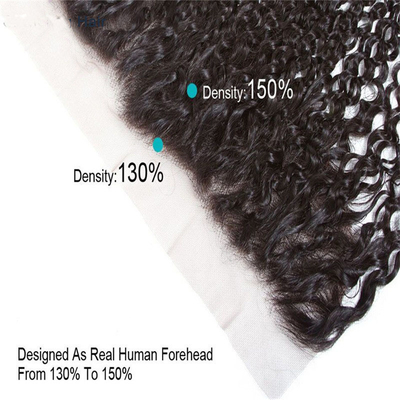 0.2 kg maagdelijke haarverlenging pruik met kant voorkant sluiting en 100% menselijk haar