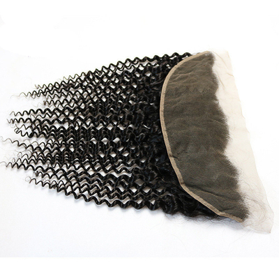 0.2 kg maagdelijke haarverlenging pruik met kant voorkant sluiting en 100% menselijk haar