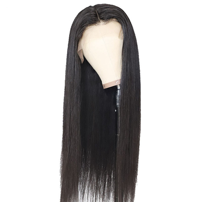 Lange menselijk haar pruiken met lichtbruin kant 360 full kant High Grade Fashion Design