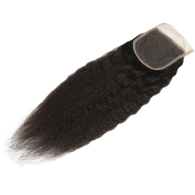 Verliesvrij remy haar kinky rechte kant sluiting voor rechte kinky haar extensies