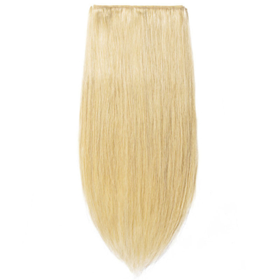 100% Mensenhaar Clip In Haar Extensies en zachte glanzende Geen verwarring 613 / 24 Kleur