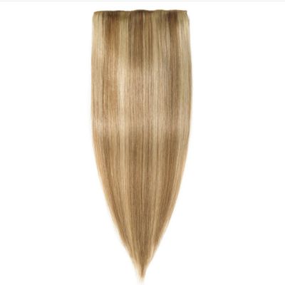 Eenvoudige stijl 100% menselijk haar naadloze clip in extensies 0,2 kg voor B2B