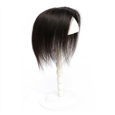 Ontwerp echte menselijk haar toupee voor vrouwen 100% maagdelijk haar kant basis