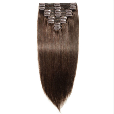 Ervaar de voordelen van rechte menselijke haarclip in extensies zacht en glanzend