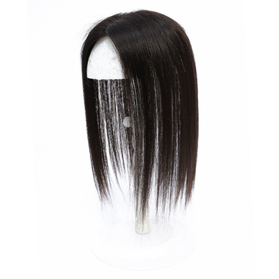 Vervaardiging 150% Dichtheid Echt menselijk haar Toupee voor vrouwen in rechte stijl