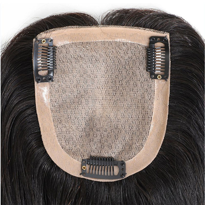 Vervaardiging 150% Dichtheid Echt menselijk haar Toupee voor vrouwen in rechte stijl