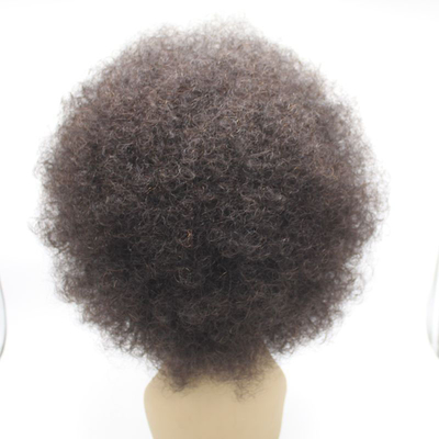 Hoed Grootte Gemiddelde Grootte Afro Kinky Krullende pruik met knoppen en individualiteit