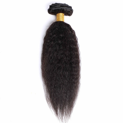 100% Mensenhaar Clip In Extensions Goede Kinky Rechte natuurlijke haarverlenging