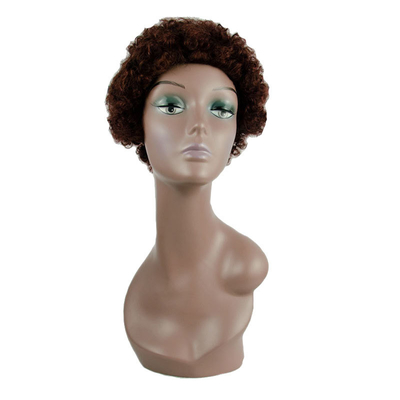 Verbeter je stijl met onze korte Afro pruik met 180% dichtheid krullende Pixie cut