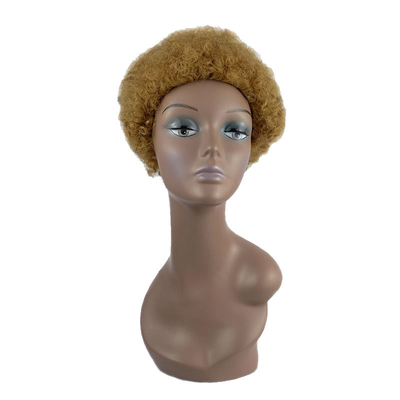 Verbeter je stijl met onze korte Afro pruik met 180% dichtheid krullende Pixie cut