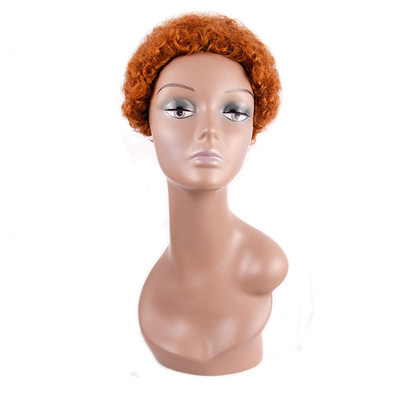 Verbeter je stijl met onze korte Afro pruik met 180% dichtheid krullende Pixie cut