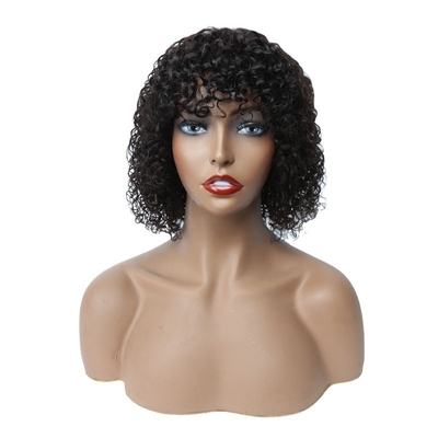 Verbeter je stijl met onze korte Afro pruik met 180% dichtheid krullende Pixie cut