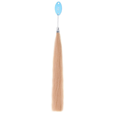Hoogtemperatuurvezel vlechten haar in bulk 100% Echt Echt haar voor pre-bonded type NAIL