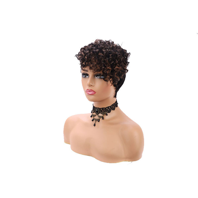 Remy Hair Lace Front Techniek Pixie Cut Wig Mensenhaar Wigs Korte Braziliaanse Grade