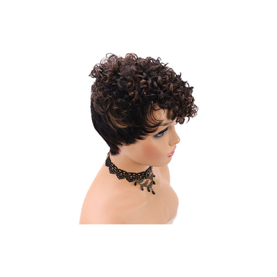 Remy Hair Lace Front Techniek Pixie Cut Wig Mensenhaar Wigs Korte Braziliaanse Grade