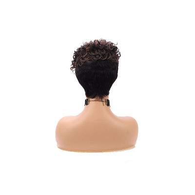Remy Hair Lace Front Techniek Pixie Cut Wig Mensenhaar Wigs Korte Braziliaanse Grade