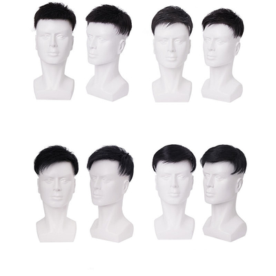 100% maagdelijk menselijk haar vol kant Toupee voor man met mono mesh en kant basis materiaal
