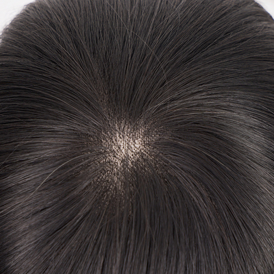 100% maagdelijk menselijk haar vol kant Toupee voor man met mono mesh en kant basis materiaal