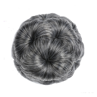 60% langste haar verhouding synthetisch haar gebreide chignon voor natuurlijke mode in 2022