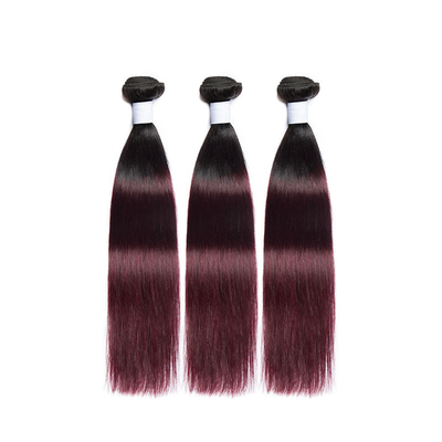 Raw Braziliaanse maagdelijke haarverlenging Mensenhaarbundel met 60% langste haarverhouding