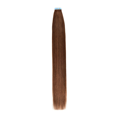 Dubbel getrokken onzichtbare huid weefsel naadloos Remy Russisch menselijk haar band In extensies