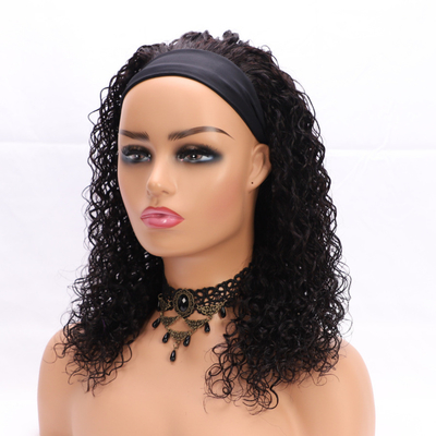 Hoogwaardig hoofdbandje voor menselijk haar pruik greep geschikt voor alle kleuren verflengte 8-16 inch
