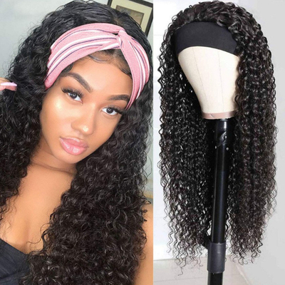 Hoogwaardig hoofdbandje voor menselijk haar pruik greep geschikt voor alle kleuren verflengte 8-16 inch