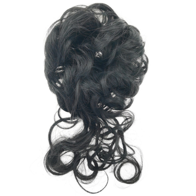 Lichte synthetische haar gevlochten Chignon voor standaarden 0,02 kg Langste haar verhouding 50%