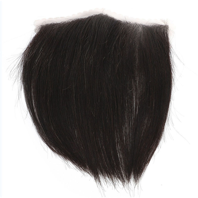Natuurkleurige Toupee voor mannen met aangepaste terugslijp stijl 100% menselijk haar kant topper