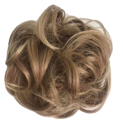 Hoogtemperatuur synthetische Chignon haarverlengingen met warmtebestendige voordelen