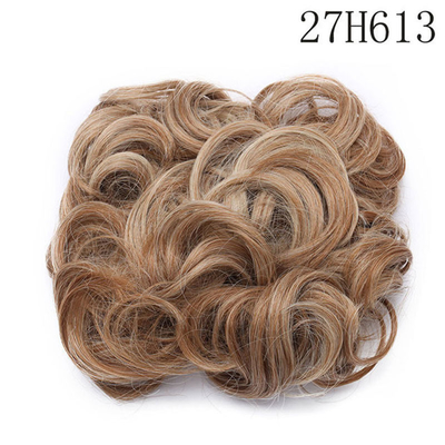 Hoogtemperatuur synthetische Chignon haarverlengingen met warmtebestendige voordelen
