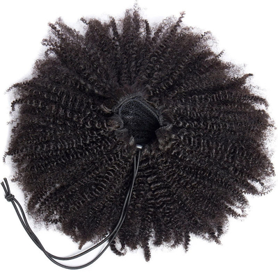 Draaien Ponytail Mensenhaar Extensies voor Afro-Amerikaanse Vrouwen Remy Indian Hair