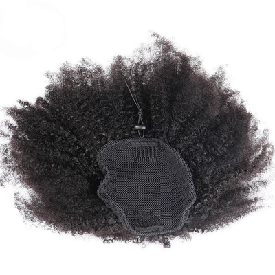 Draaien Ponytail Mensenhaar Extensies voor Afro-Amerikaanse Vrouwen Remy Indian Hair