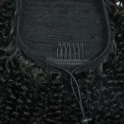 Draaien Ponytail Mensenhaar Extensies voor Afro-Amerikaanse Vrouwen Remy Indian Hair