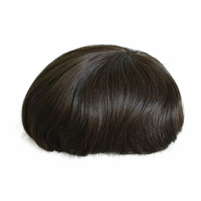 Mensenhaarstukken Indian Remy Mensenhaar Toupee met 100% maagdelijk huidvlies