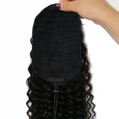 Gepersonaliseerde Body Wave Wrap Zwart haar stuk met Shedding en tangle vrij voordeel