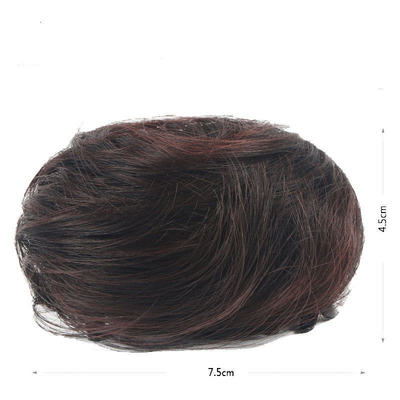 Aanvaardbaar OEM/ODM Synthetische haar Donut Messy Bun Voor haarstuk extensies Chignon