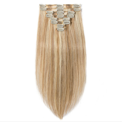 Hoogwaardige 12A Clip-in haarverlenging voor blanke vrouwen 4 kleur Remy 100% menselijk haar