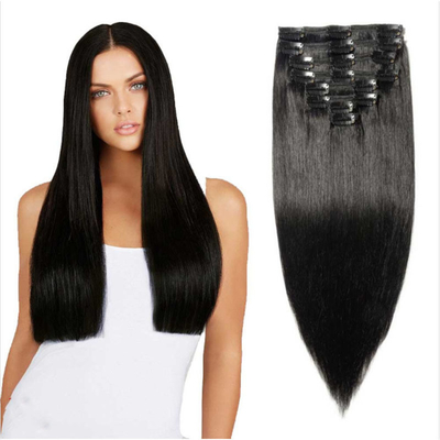 Full cuticle rechte haarclip voor zwarte vrouwen