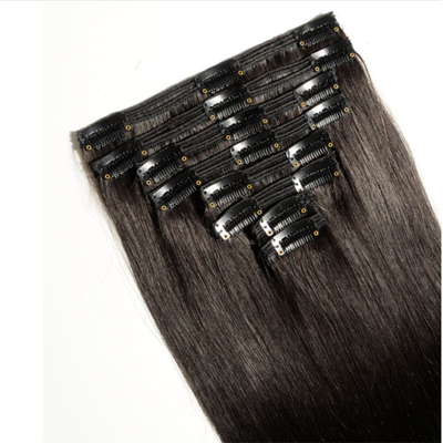 Full cuticle rechte haarclip voor zwarte vrouwen