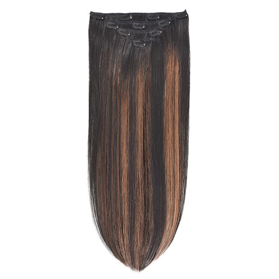 Virgin Highlight Remy Hair Clip In Extensions 7-9 Piece Set voor natuurlijk echt rauw haar