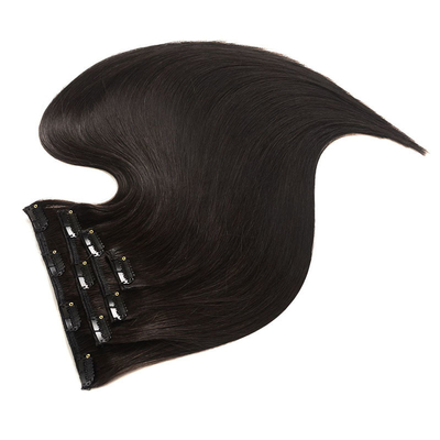 100% Human Hair Extensions Full Cuticle Double Drawn Real Raw Virgin Natural Remy Onzichtbare Naadloze Clip