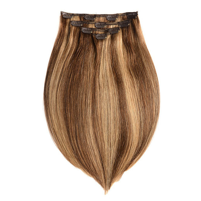 100% Human Hair Extensions Full Cuticle Double Drawn Real Raw Virgin Natural Remy Onzichtbare Naadloze Clip