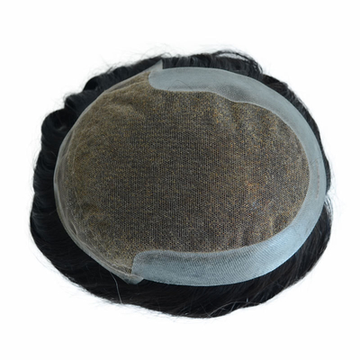 Kleine/Grote/Middelgrote Toupee voor mannen Raw Virgin Unprocessed Human Hair Replacement