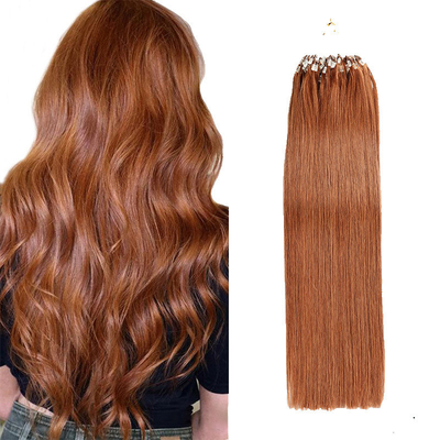 Chemische verwerking-vrije Nano Tip Dubbel getrokken weft Braziliaanse haarverlengingen